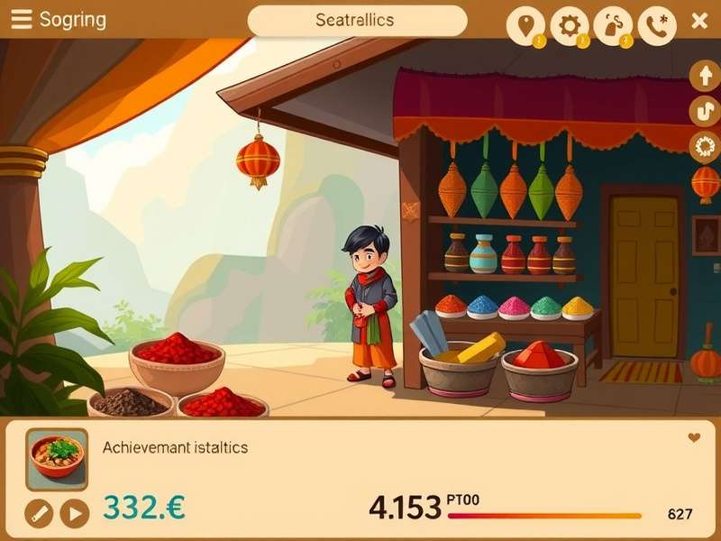 Mystic Cumin Journey gameplay screenshot showing spice collection